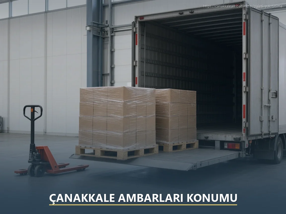 Çanakkale Ambarları Konumu